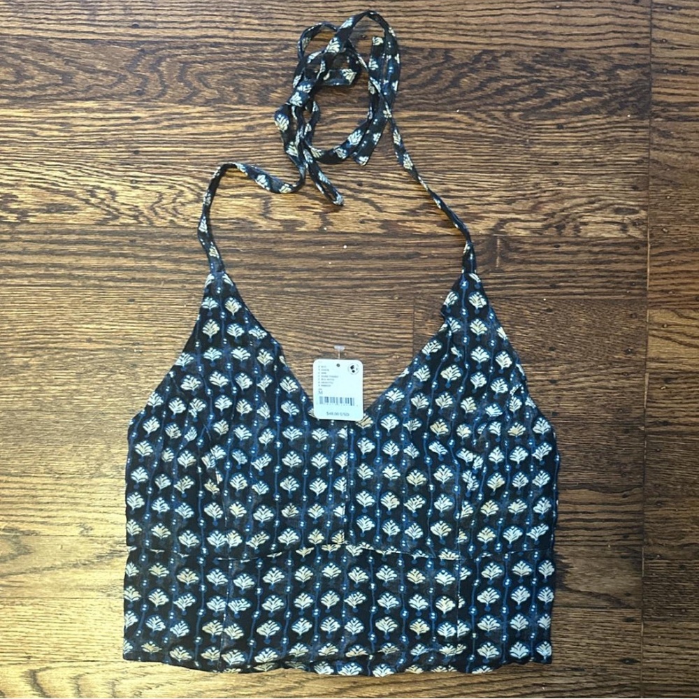 Free People Patterned Women's Halter Top